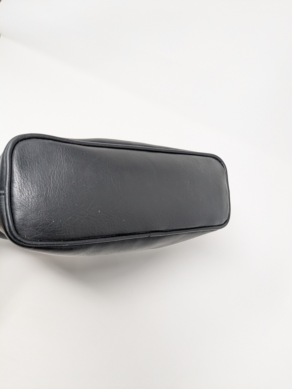 Esprit Black Smooth Leather Small Satchel Bag - Picture 12 of 15